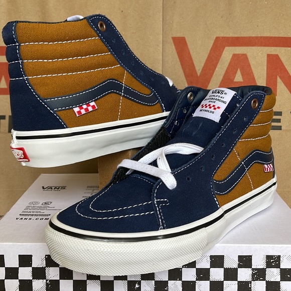 Vans Reynolds’s Navy/Golden Brown WMNS - Picture 9 of 16